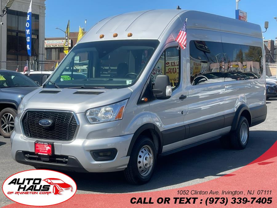 2021 Ford Transit Passenger Wagon T-350 HD 148" EL High Roof XLT DRW RWD, available for sale in Irvington , New Jersey | Auto Haus of Irvington Corp. Irvington , New Jersey