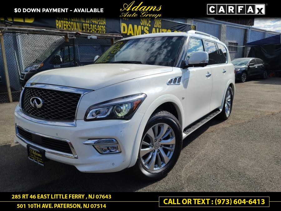 Used 2017 INFINITI QX80 in Paterson, New Jersey | Adams Auto Group. Paterson, New Jersey