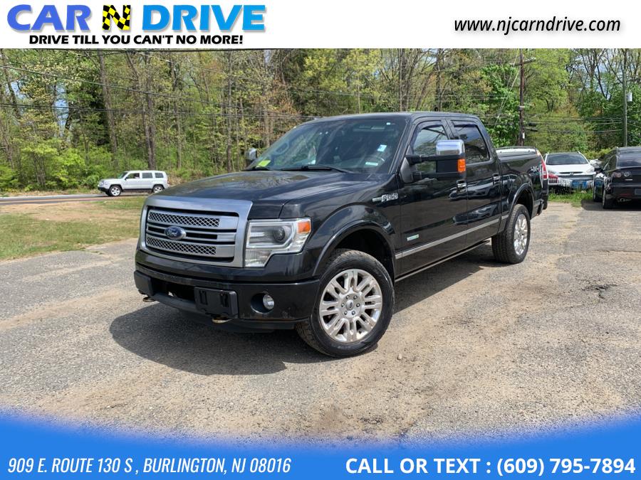 Used Ford F-150 Platinum SuperCrew 5.5-ft. Bed 4WD 2014 | Car N Drive. Burlington, New Jersey
