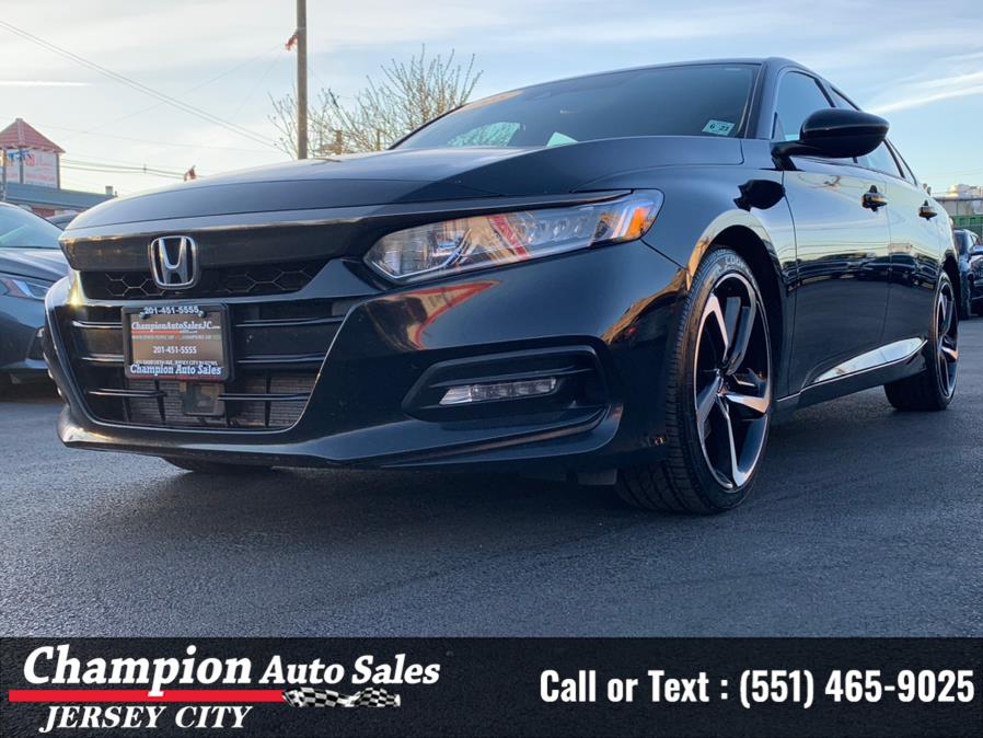 2018 Honda Accord Sedan Sport 1.5T CVT, available for sale in Jersey City, New Jersey | Champion Auto Sales. Jersey City, New Jersey