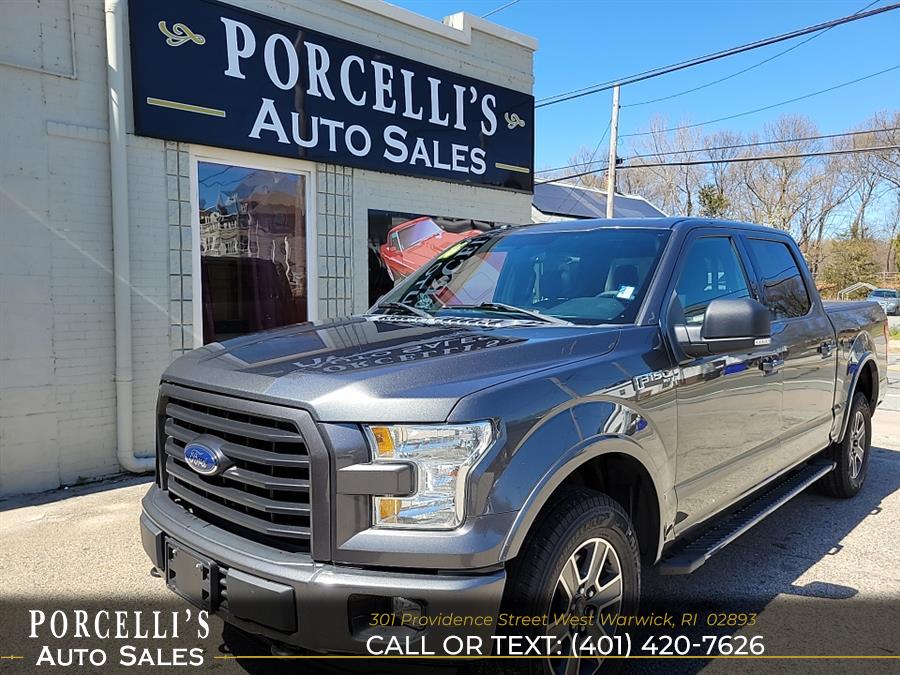 2016 Ford F-150 4WD SuperCrew 145" XLT, available for sale in West Warwick, Rhode Island | Porcelli's Auto Sales. West Warwick, Rhode Island