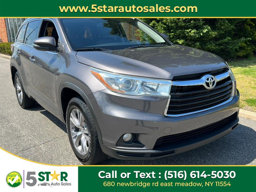 2015 Toyota Highlander FWD 4dr V6 XLE (Natl), available for sale in East Meadow, New York | 5 Star Auto Sales Inc. East Meadow, New York
