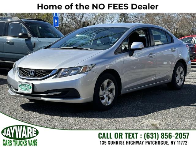 2013 Honda Civic Sdn 4dr Auto LX, available for sale in Patchogue, New York | Jayware Cars Trucks Vans. Patchogue, New York