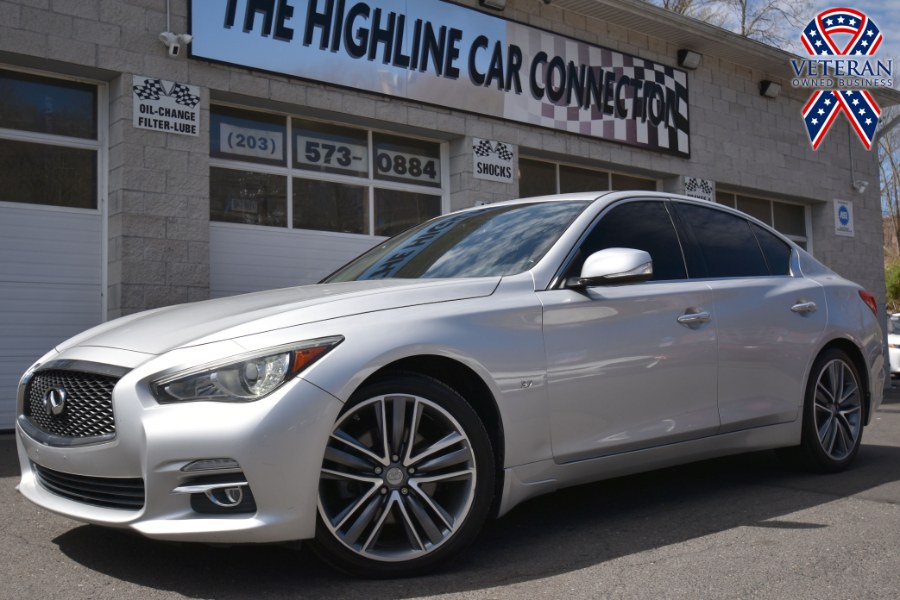 2014 Infiniti Q50 4dr Sdn AWD Premium, available for sale in Waterbury, Connecticut | Highline Car Connection. Waterbury, Connecticut