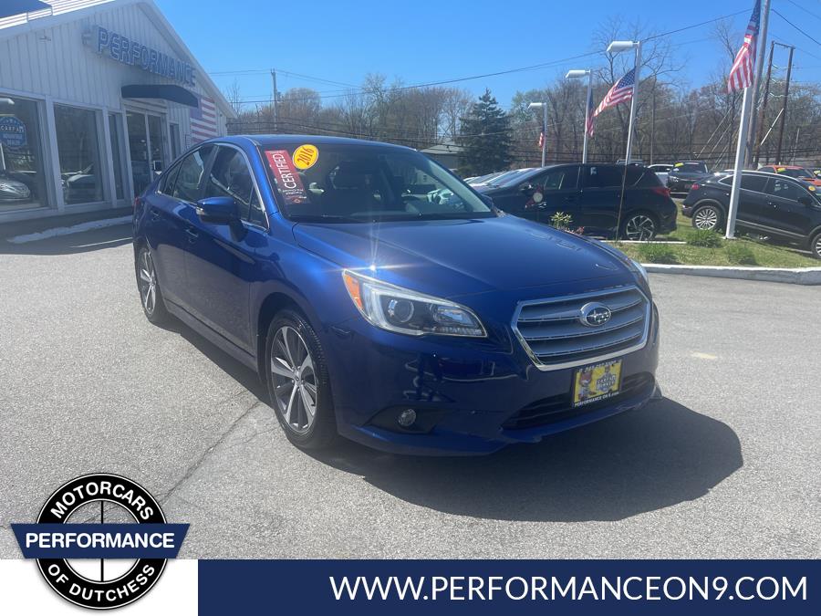 2016 Subaru Legacy 4dr Sdn 2.5i Limited PZEV, available for sale in Wappingers Falls, New York | Performance Motor Cars. Wappingers Falls, New York