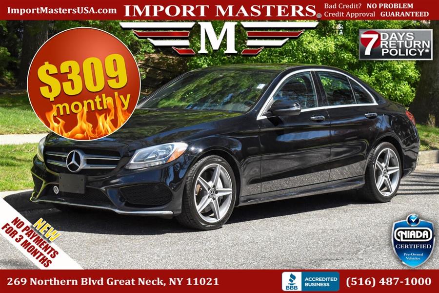 Used 2018 Mercedes-benz C-class in Great Neck, New York | Camy Cars. Great Neck, New York