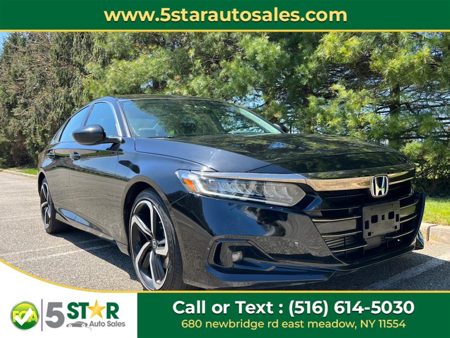 2021 Honda Accord Sedan Sport SE 1.5T CVT, available for sale in East Meadow, New York | 5 Star Auto Sales Inc. East Meadow, New York