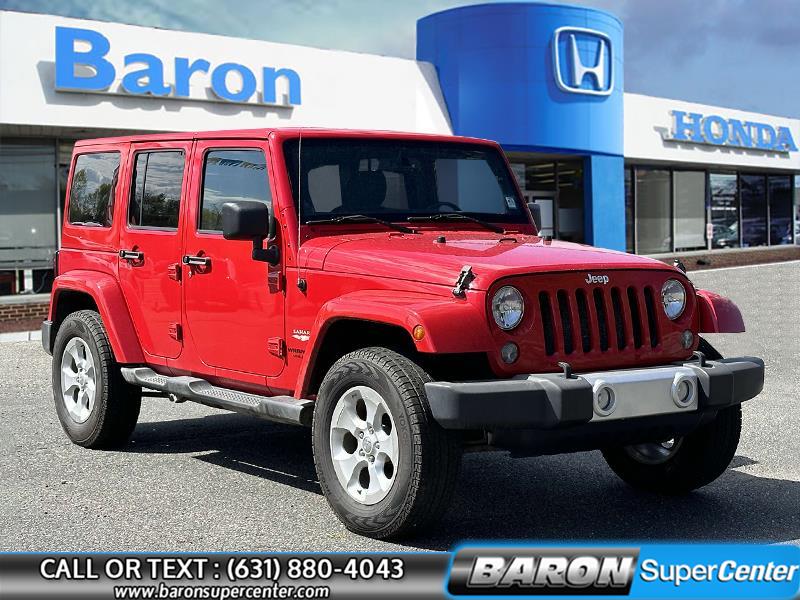2014 Jeep Wrangler Unlimited Unlimited Sahara, available for sale in Patchogue, New York | Baron Supercenter. Patchogue, New York