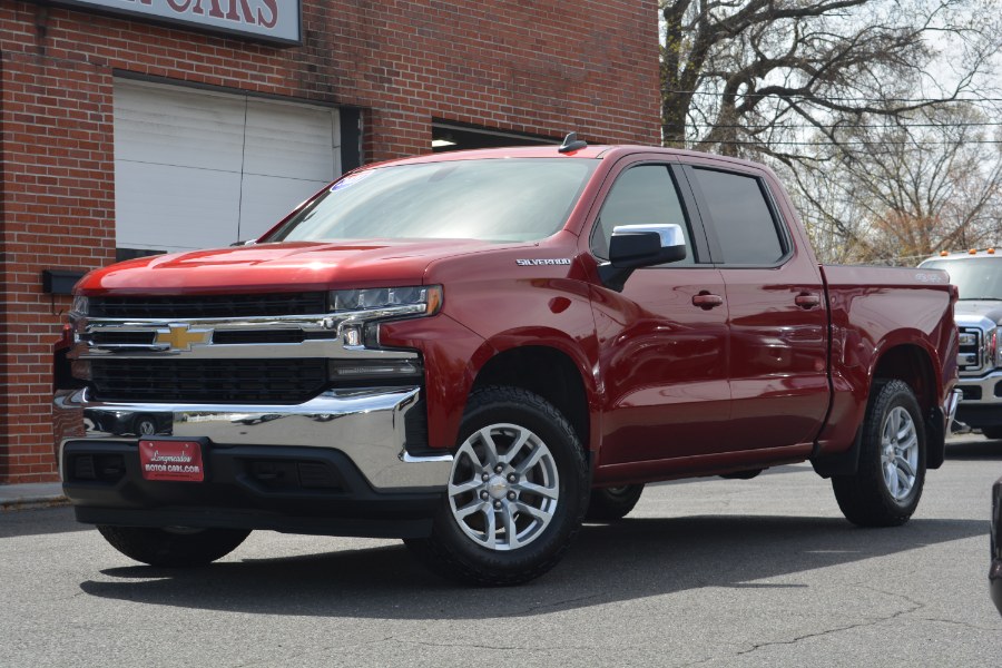 2021 Chevrolet Silverado 1500 4WD Crew Cab 147" LT w/1LT, available for sale in ENFIELD, Connecticut | Longmeadow Motor Cars. ENFIELD, Connecticut