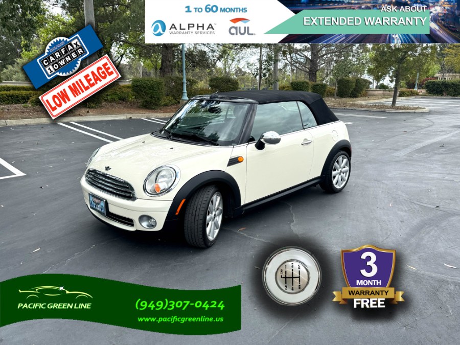 Used 2009 MINI Cooper Convertible in Lake Forest, California | Pacific Green Line. Lake Forest, California
