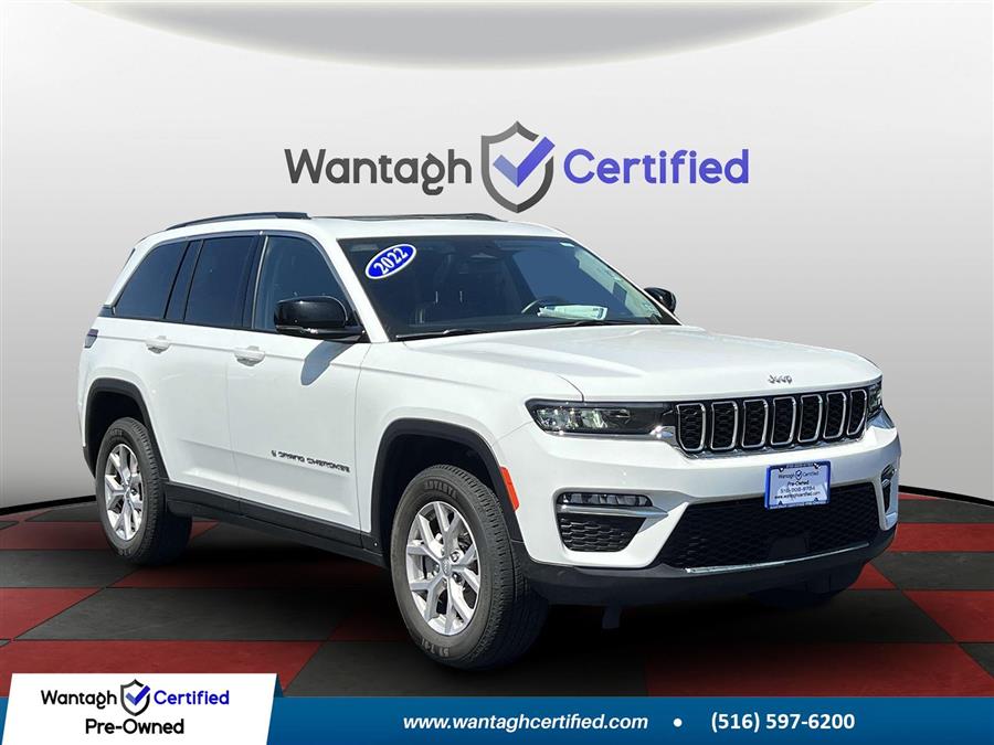 2022 Jeep Grand Cherokee Limited 4x4, available for sale in Wantagh, New York | Wantagh Certified. Wantagh, New York