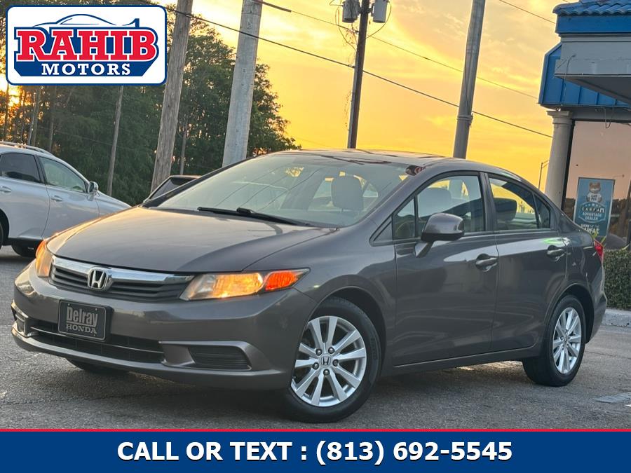 2012 Honda Civic Sdn 4dr Auto EX, available for sale in Winter Park, Florida | Rahib Motors. Winter Park, Florida