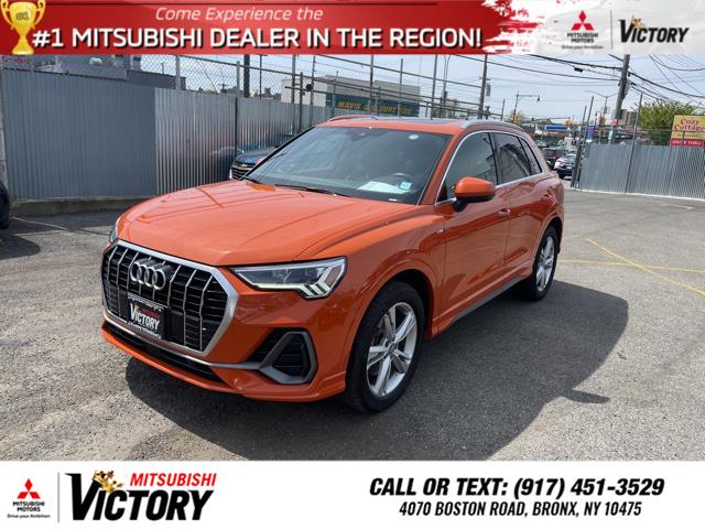 2020 Audi Q3 Premium Plus S line, available for sale in Bronx, New York | Victory Mitsubishi and Pre-Owned Super Center. Bronx, New York