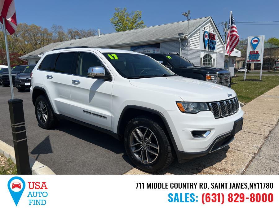 2017 Jeep Grand Cherokee Limited 4x4, available for sale in Saint James, New York | USA Auto Find. Saint James, New York