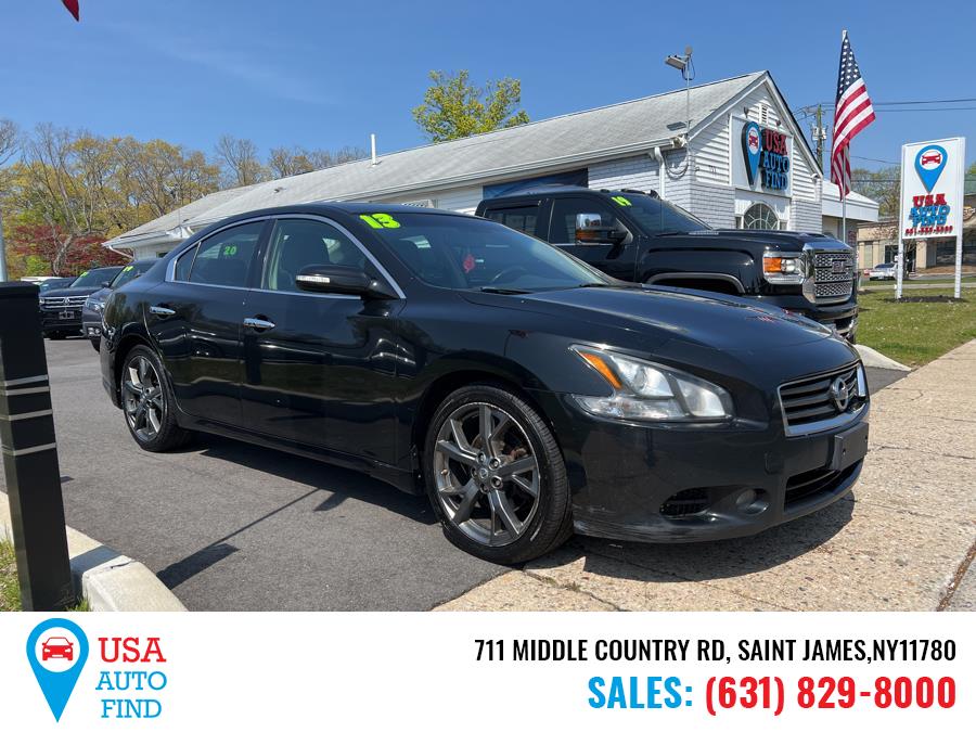 2013 Nissan Maxima 4dr Sdn 3.5 SV w/Sport Pkg, available for sale in Saint James, New York | USA Auto Find. Saint James, New York