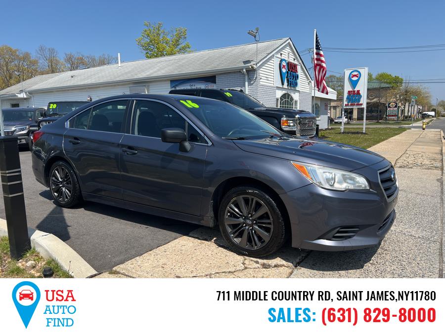 2016 Subaru Legacy 4dr Sdn 2.5i PZEV, available for sale in Saint James, New York | USA Auto Find. Saint James, New York