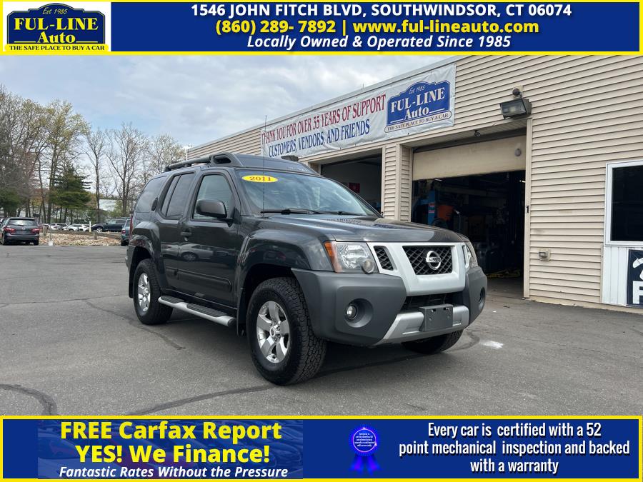 2011 Nissan Xterra 4WD 4dr Auto S, available for sale in South Windsor , Connecticut | Ful-line Auto LLC. South Windsor , Connecticut