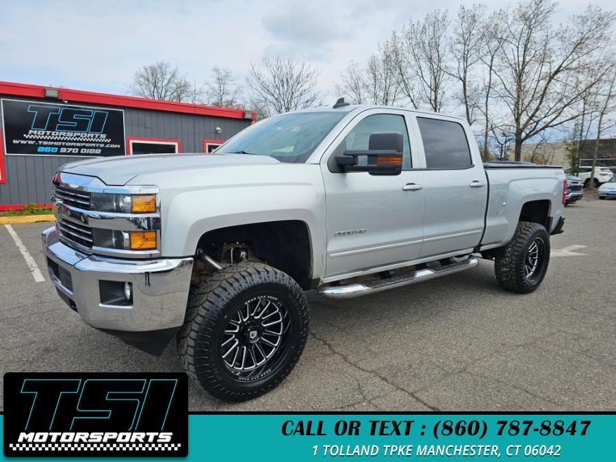 2017 Chevrolet Silverado 2500HD 4WD Crew Cab 153.7" LT, available for sale in Manchester, Connecticut | TSI Motorsports. Manchester, Connecticut