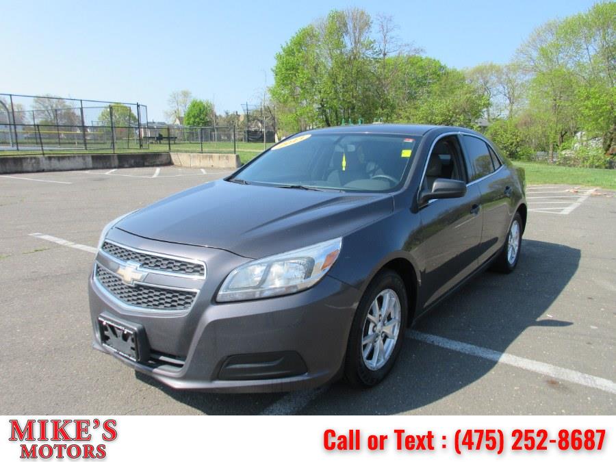 2013 Chevrolet Malibu 4dr Sdn LS w/1FL, available for sale in Stratford, Connecticut | Mike's Motors LLC. Stratford, Connecticut