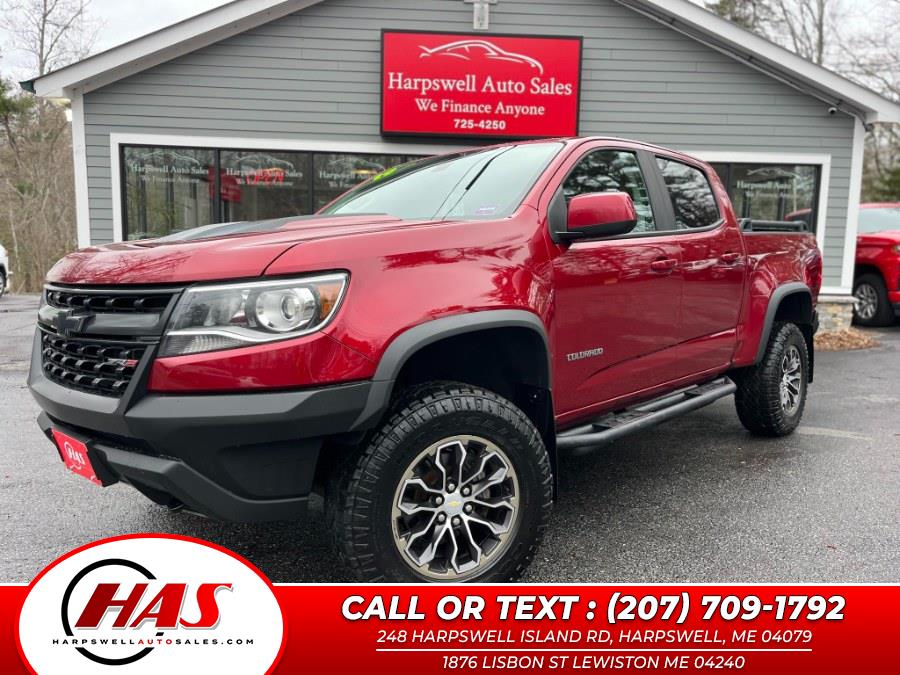 2019 Chevrolet Colorado 4WD Crew Cab 128.3" ZR2, available for sale in Harpswell, Maine | Harpswell Auto Sales Inc. Harpswell, Maine