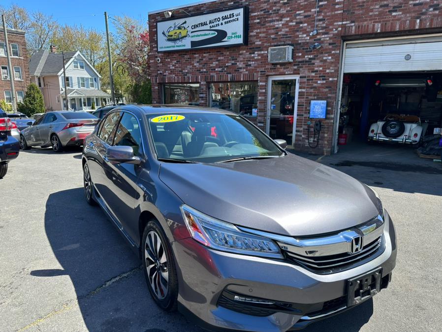 2017 Honda Accord Hybrid Touring Sedan, available for sale in New Britain, Connecticut | Central Auto Sales & Service. New Britain, Connecticut