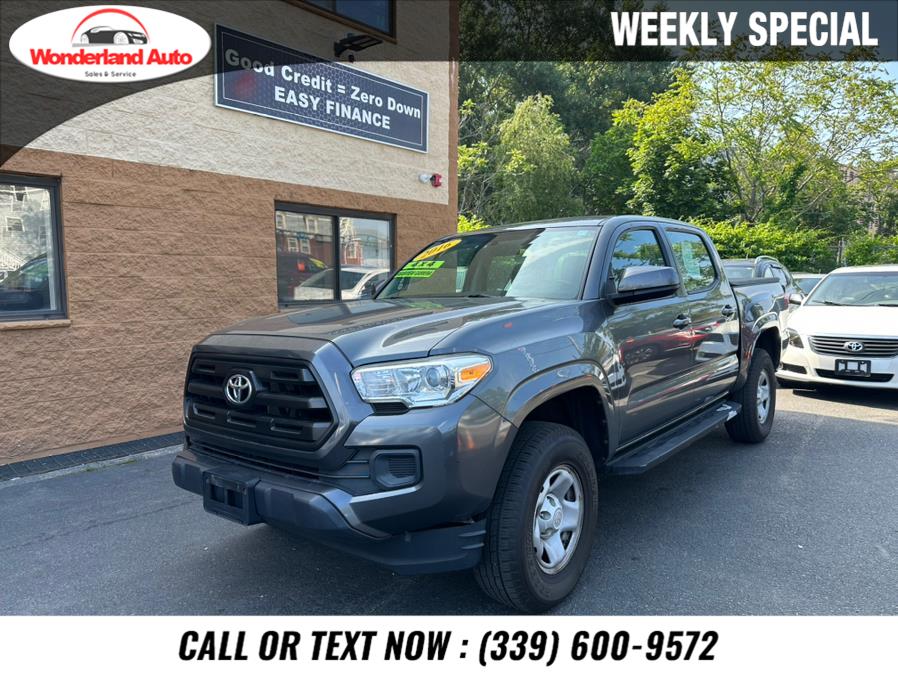 2016 Toyota Tacoma 4WD Double Cab V6 AT SR (Natl), available for sale in Revere, Massachusetts | Wonderland Auto. Revere, Massachusetts
