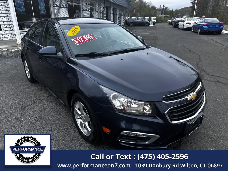 Used 2015 Chevrolet Cruze in Wilton, Connecticut | Performance Motor Cars Of Connecticut LLC. Wilton, Connecticut