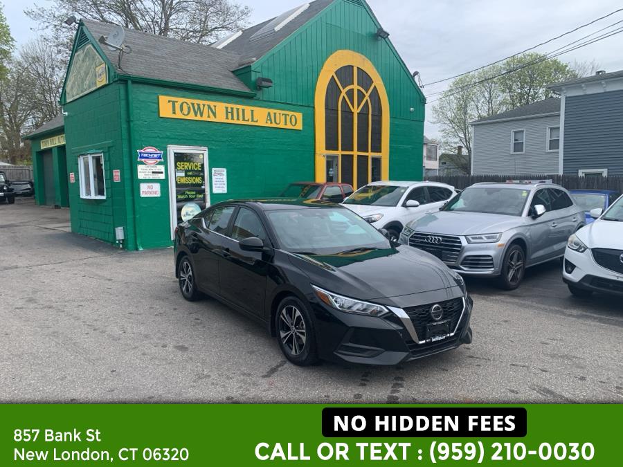 2021 Nissan Sentra SV CVT, available for sale in New London, Connecticut | McAvoy Inc dba Town Hill Auto. New London, Connecticut