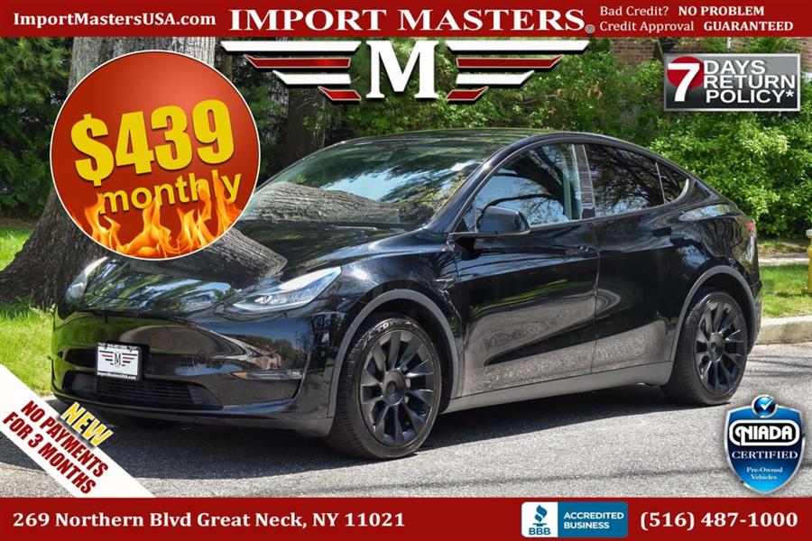 Used Tesla Model y Long Range AWD 4dr Crossover 2022 | Camy Cars. Great Neck, New York