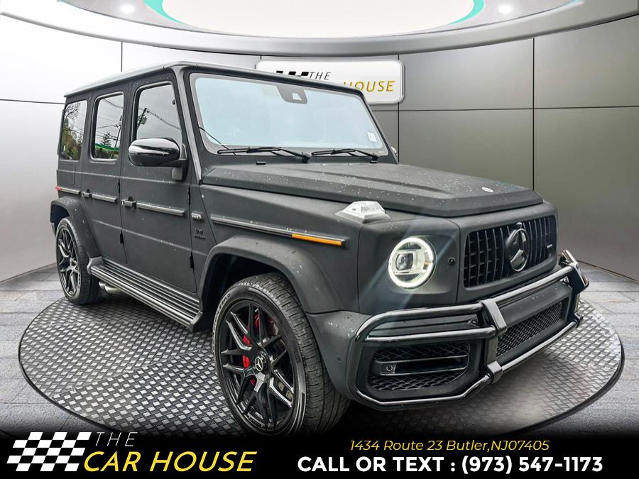 2021 Mercedes-Benz G-Class AMG G 63 4MATIC SUV, available for sale in Butler, New Jersey | The Car House. Butler, New Jersey