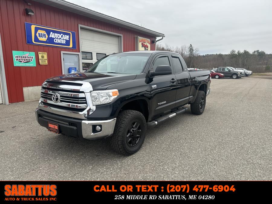 2016 Toyota Tundra 4WD Truck Double Cab 5.7L V8 6-Spd AT SR5 (Natl), available for sale in Sabattus, Maine | Sabattus Auto and Truck Sales Inc. Sabattus, Maine