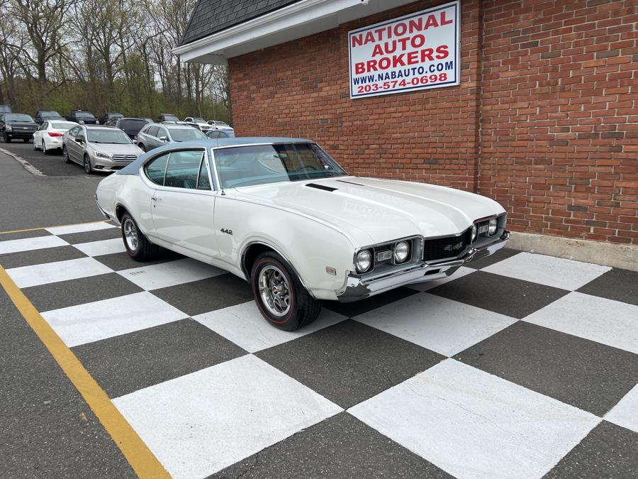 1968 Oldsmobile Cutlass 442, available for sale in Waterbury, Connecticut | National Auto Brokers, Inc.. Waterbury, Connecticut