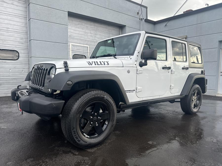 2016 Jeep Wrangler Unlimited 4WD 4dr Sport, available for sale in Hartford, Connecticut | Lex Autos LLC. Hartford, Connecticut