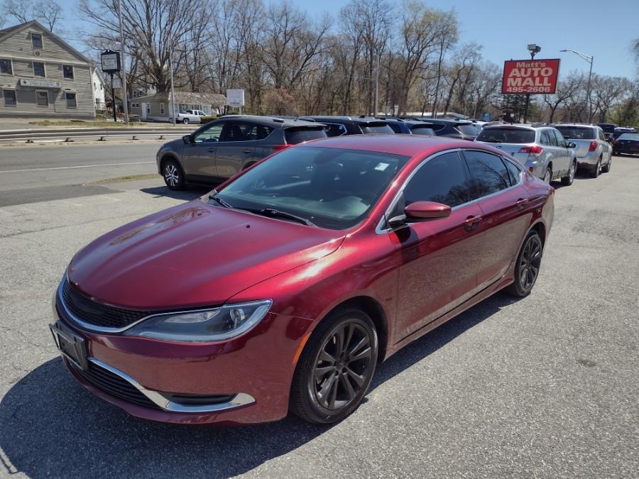 2015 Chrysler 200 4dr Sdn Limited FWD, available for sale in Chicopee, Massachusetts | Matts Auto Mall LLC. Chicopee, Massachusetts