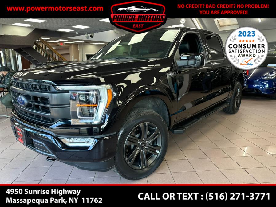2021 Ford F-150 LARIAT 4WD SuperCrew 5.5'' Box, available for sale in Massapequa Park, New York | Power Motors East. Massapequa Park, New York