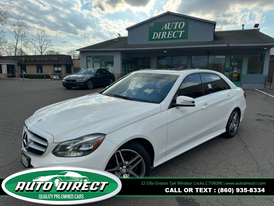 2016 Mercedes-Benz E-Class 4dr Sdn E 350 Luxury 4MATIC, available for sale in Windsor Locks, Connecticut | Auto Direct LLC. Windsor Locks, Connecticut