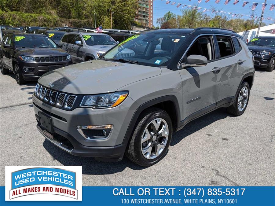 2021 Jeep Compass Limited, available for sale in White Plains, New York | Apex Westchester Used Vehicles. White Plains, New York