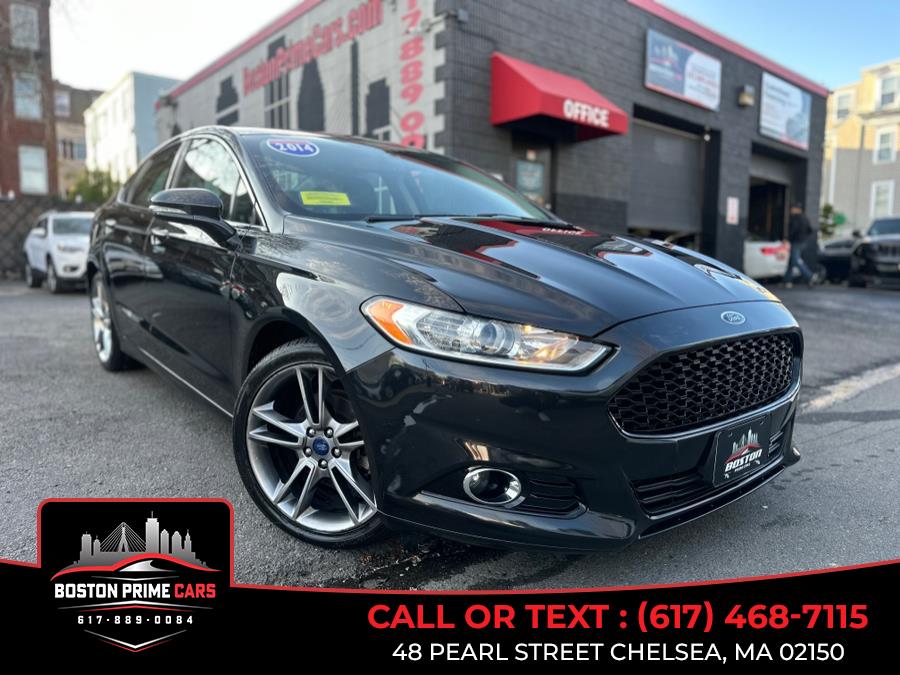2014 Ford Fusion 4dr Sdn Titanium AWD, available for sale in Chelsea, Massachusetts | Boston Prime Cars Inc. Chelsea, Massachusetts