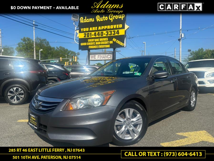 2012 Honda Accord Sdn 4dr I4 Auto SE, available for sale in Paterson, New Jersey | Adams Auto Group. Paterson, New Jersey