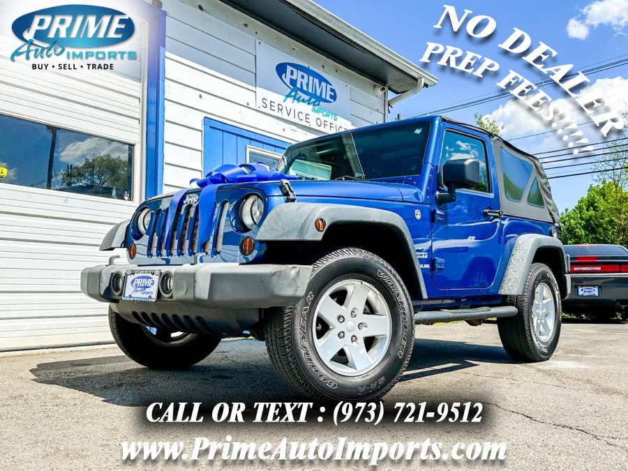 2010 Jeep Wrangler 4WD 2dr Sport, available for sale in Bloomingdale, New Jersey | Prime Auto Imports. Bloomingdale, New Jersey