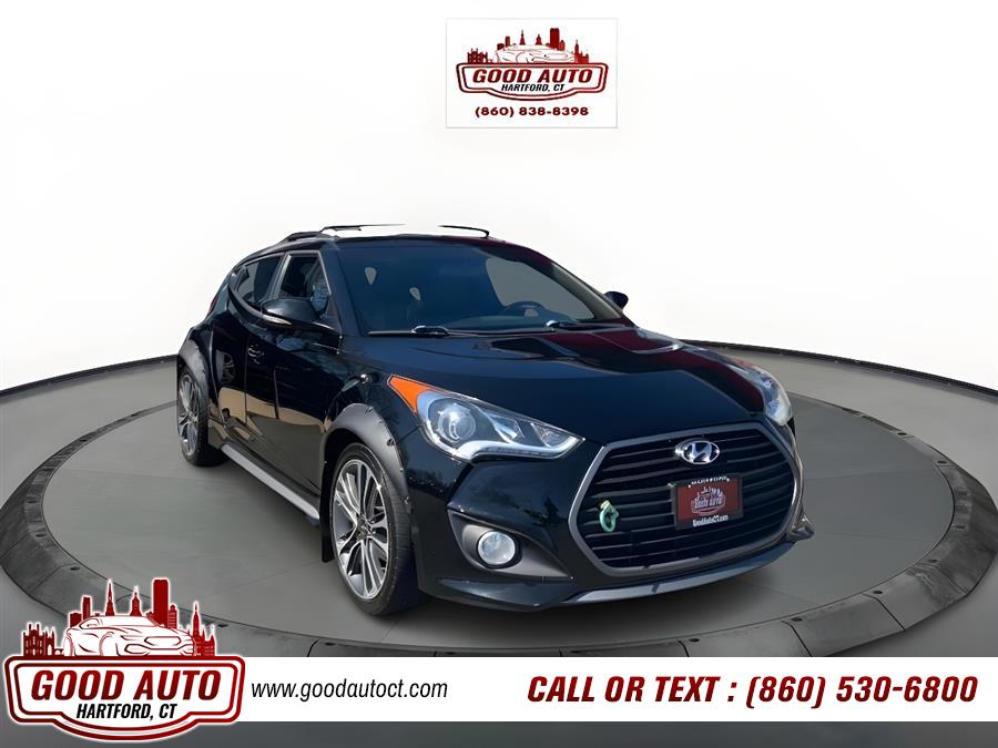 2016 Hyundai Veloster 3dr Cpe Auto Turbo, available for sale in Hartford, Connecticut | Good Auto LLC. Hartford, Connecticut