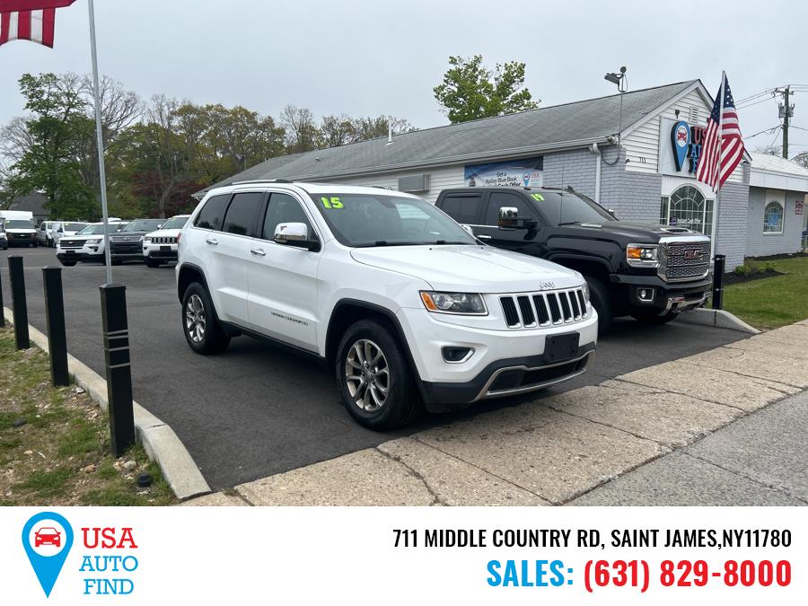 2015 Jeep Grand Cherokee 4WD 4dr Limited, available for sale in Saint James, New York | USA Auto Find. Saint James, New York