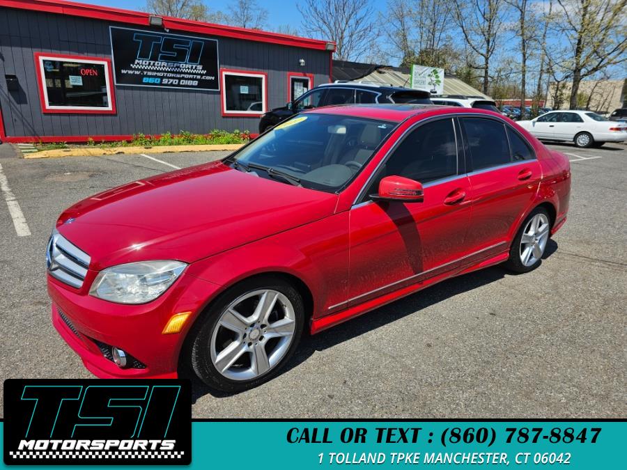 2010 Mercedes-Benz C-Class 4dr Sdn C300 Sport 4MATIC, available for sale in Manchester, Connecticut | TSI Motorsports. Manchester, Connecticut