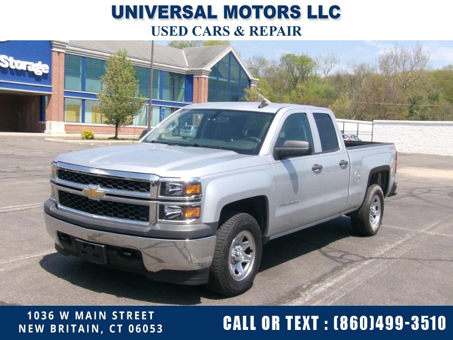 2015 Chevrolet Silverado 1500 4WD Double Cab 143.5" LS, available for sale in New Britain, Connecticut | Universal Motors LLC. New Britain, Connecticut