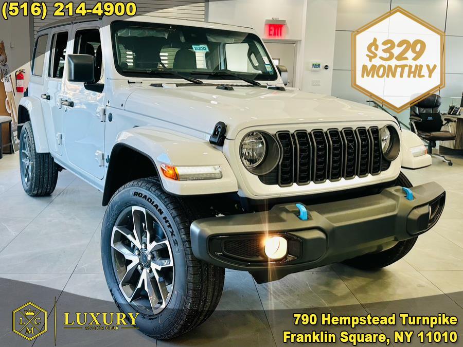 2024 Jeep Wrangler 4xe Sport S 4x4, available for sale in Franklin Square, New York | Luxury Motor Club. Franklin Square, New York