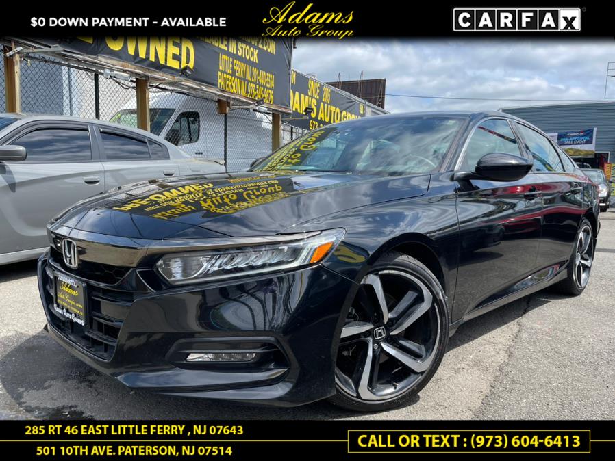 2018 Honda Accord Sedan Sport 1.5T CVT, available for sale in Paterson, New Jersey | Adams Auto Group. Paterson, New Jersey