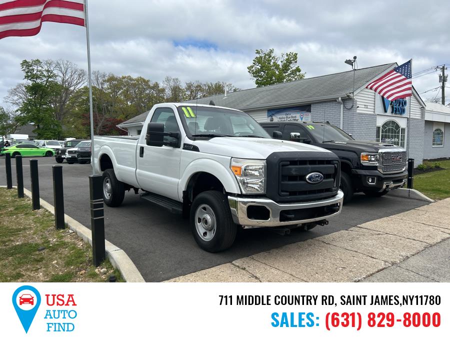 2011 Ford Super Duty F-350 SRW 4WD Reg Cab 137" XL, available for sale in Saint James, New York | USA Auto Find. Saint James, New York