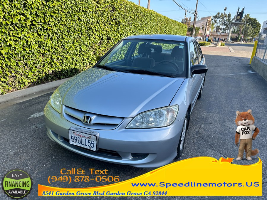 Used 2005 Honda Civic Sdn in Garden Grove, California | Speedline Motors. Garden Grove, California