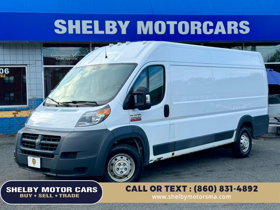 2017 Ram ProMaster Cargo Van 3500 High Roof 159" WB EXT, available for sale in Springfield, Massachusetts | Shelby Motor Cars. Springfield, Massachusetts