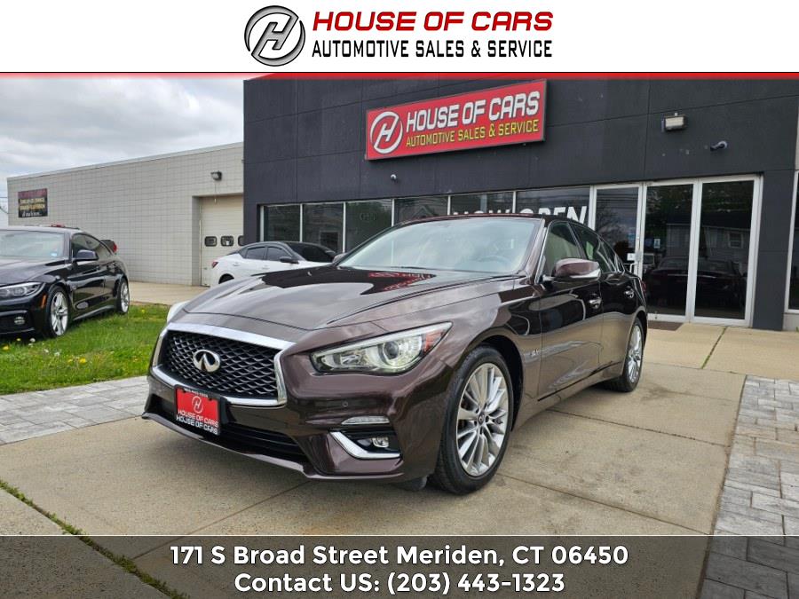 2018 INFINITI Q50 3.0t LUXE AWD, available for sale in Meriden, Connecticut | House of Cars CT. Meriden, Connecticut